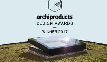 International Design Award 2017 dla okien do płaskiego dachu VELUX 