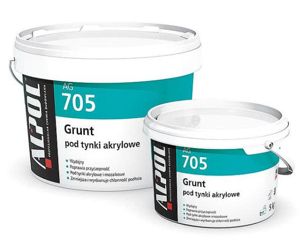 Grunt pod tynki akrylowe AG 705