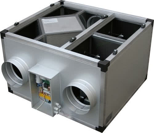 Rekuperator EkoZefir Rk-700-SP z nagrzewnicą elektryczną