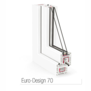 Okno Euro Design 70
