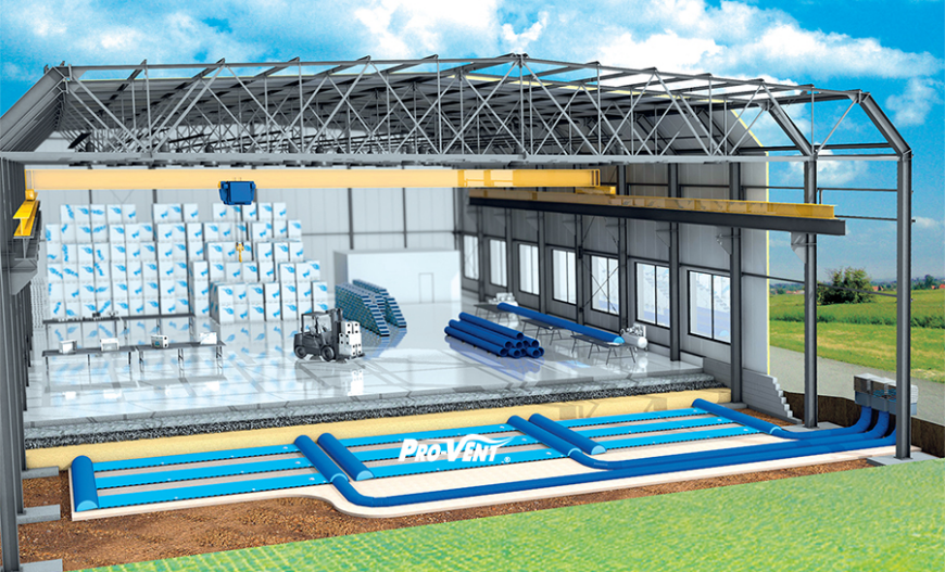 Jakie korzyści energetyczne może przynieść współpraca wentylacji mechanicznej z GWC?