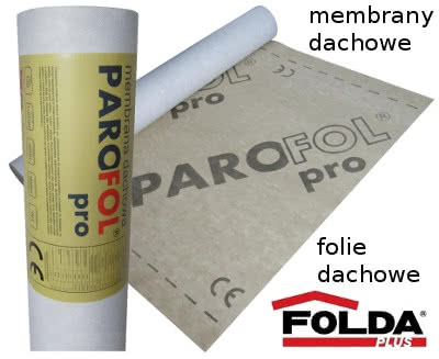 Membrana dachowa PAROFOL pro 130g/m2 - 1,5m x 50m