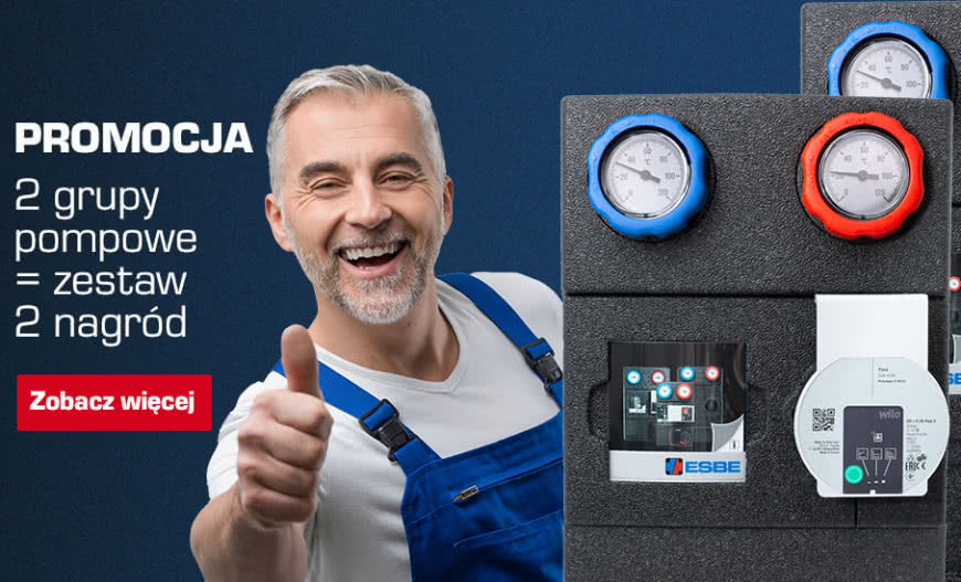 Promocja na grupy pompowe dla instalatorów